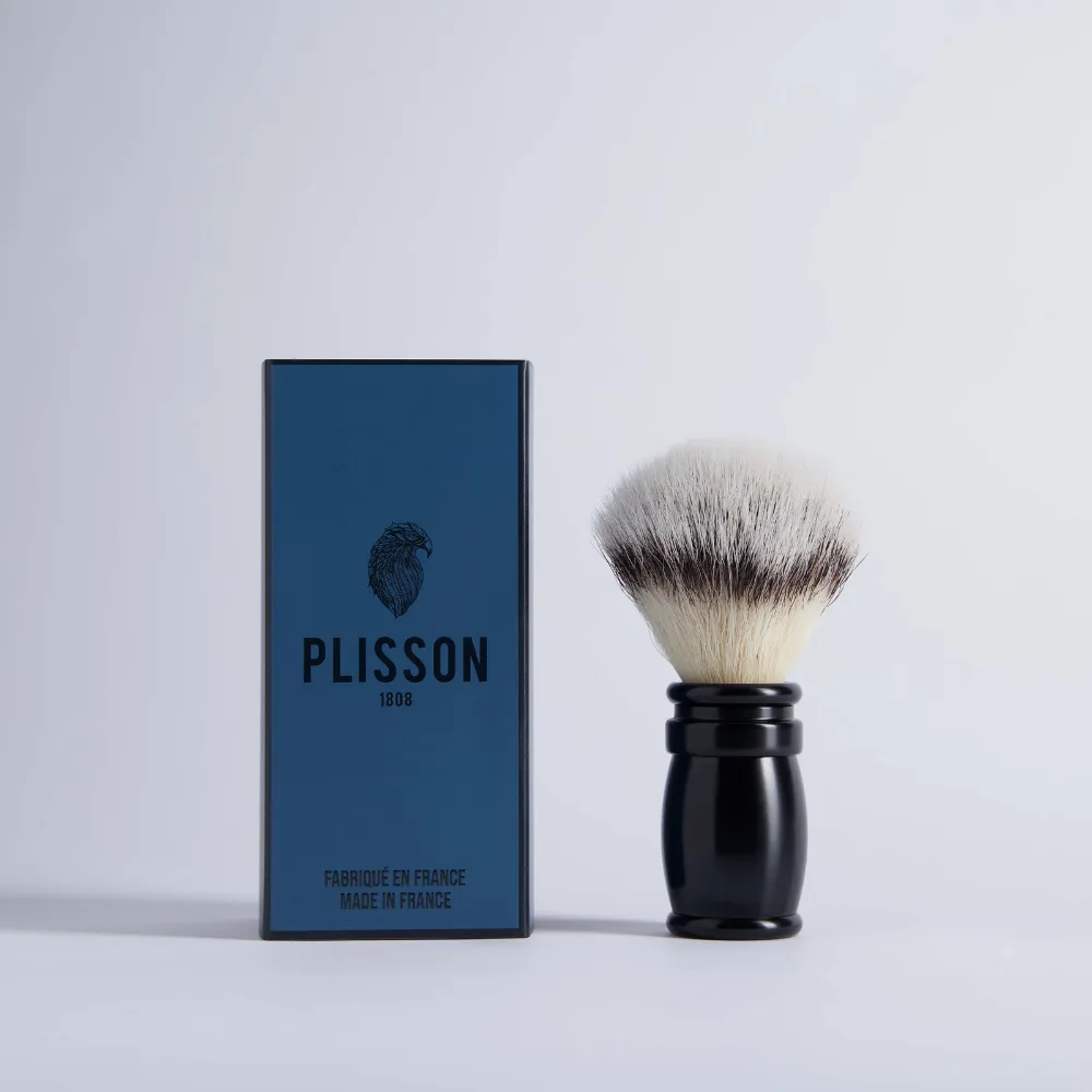 Plisson 1808 Joris Noir Infini rakborste svart stl 12 syntet