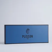 Plisson 1808 shavette aluminium guld halva blad