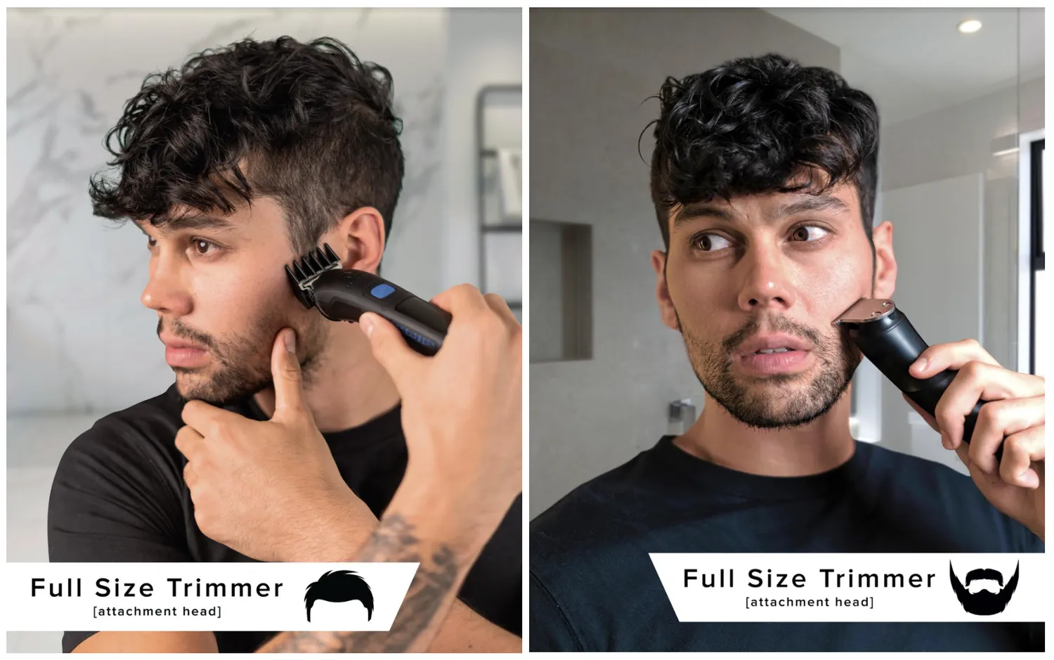 BaKblade BodBarber trimmerkit 11-i-1 vattentålig