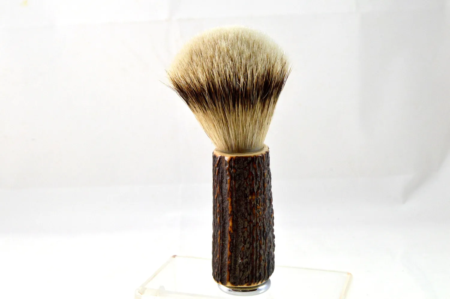 Dr. Dittmar rakborste hjorthorn silvertip
