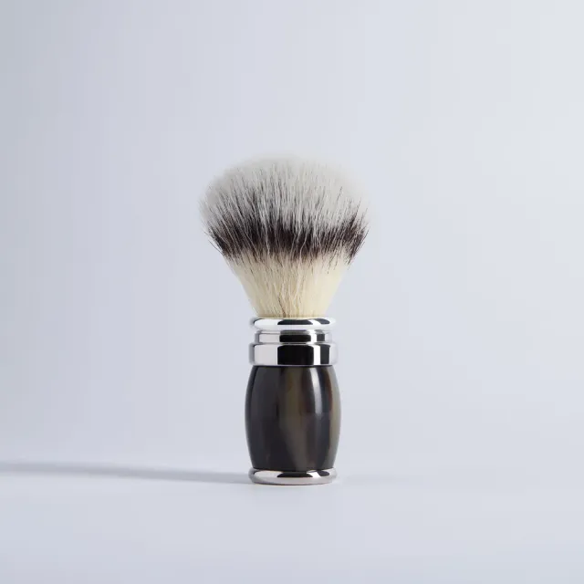 Plisson Joris rakborste horn palladium syntet 12