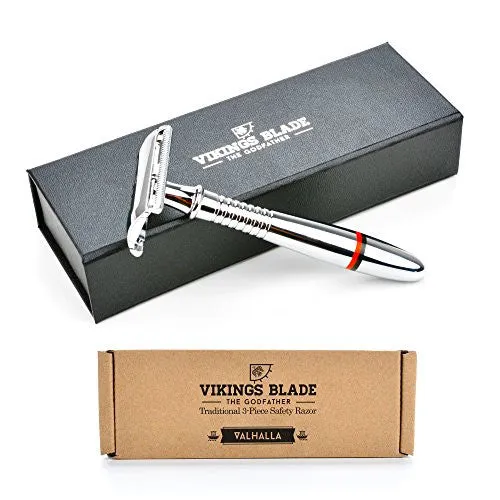 Vikings Blade Godfather säkerhetshyvel extra mild med fodral