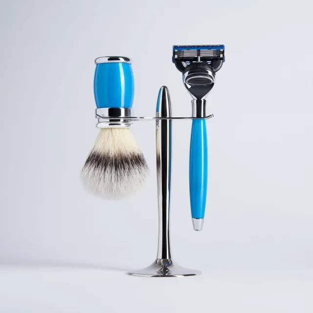 Plisson 1808 Estérel rakset 3-delar blå Fusion fiber