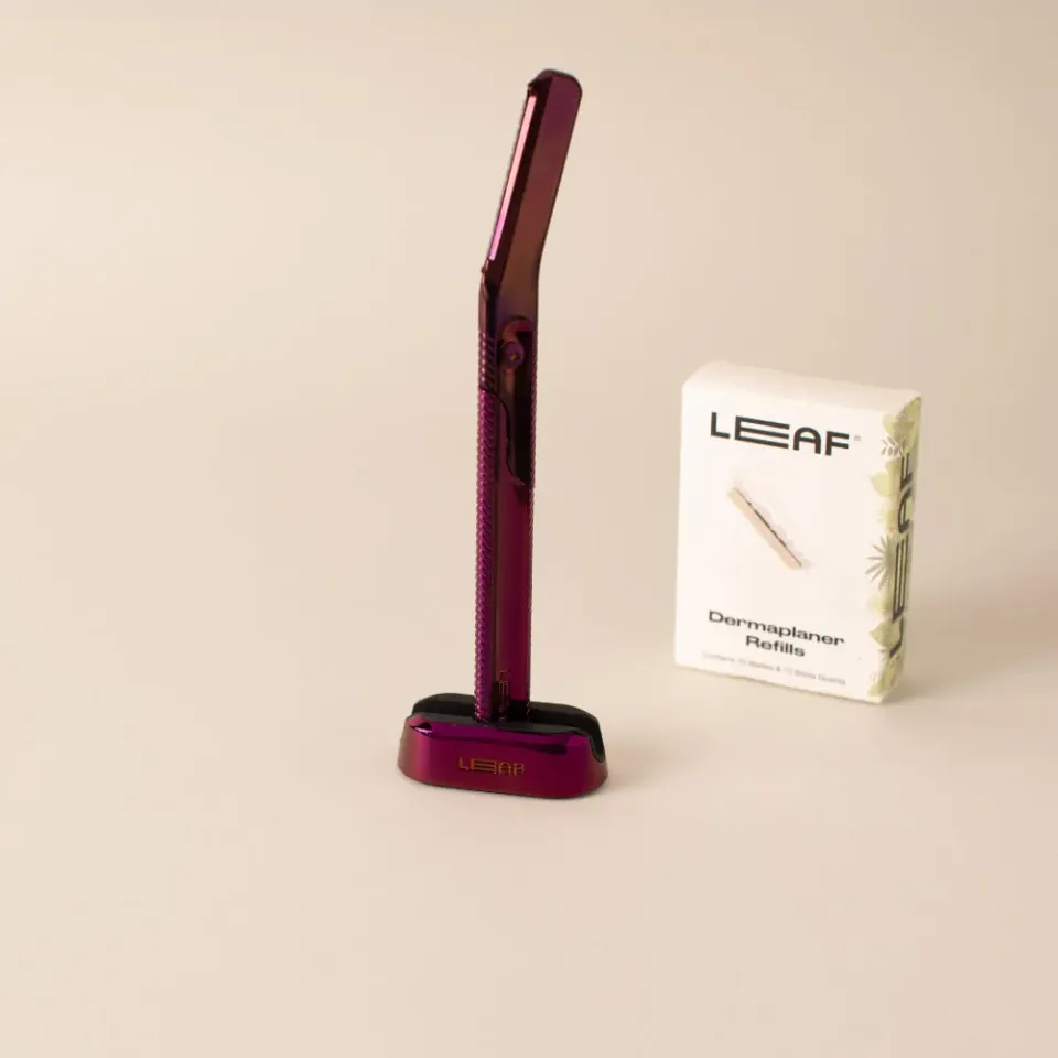 LEAF Dermaplaner Kit ansiktsrakhyvel fig