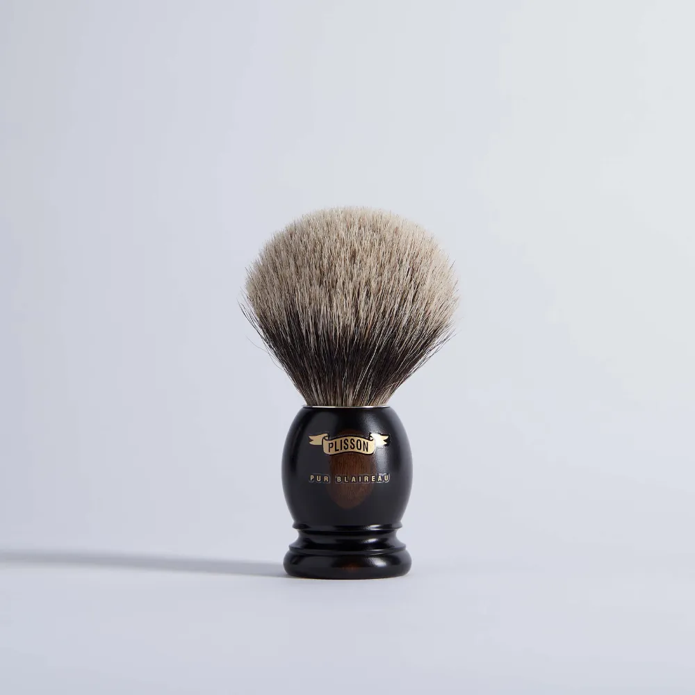 Plisson 1808 Macassar rakborste grävling storlek 12