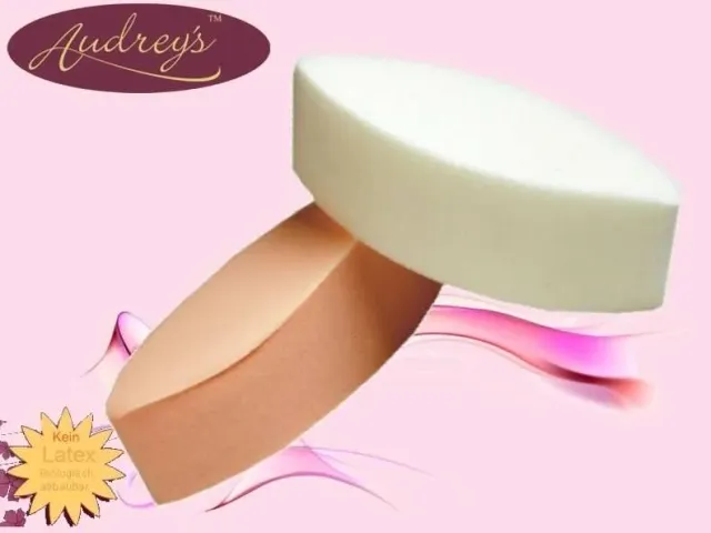 Dr. Dittmar pudersvamp ögonform latexfri 2-pack