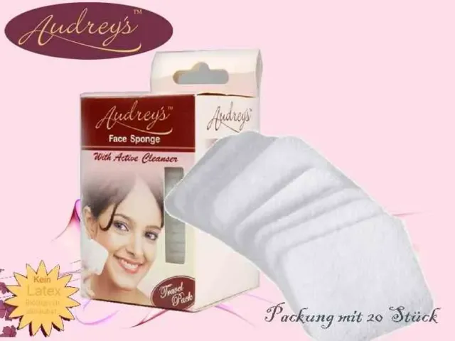 Dr. Dittmar ansiktsrengöring svamp microfiber 20-pack