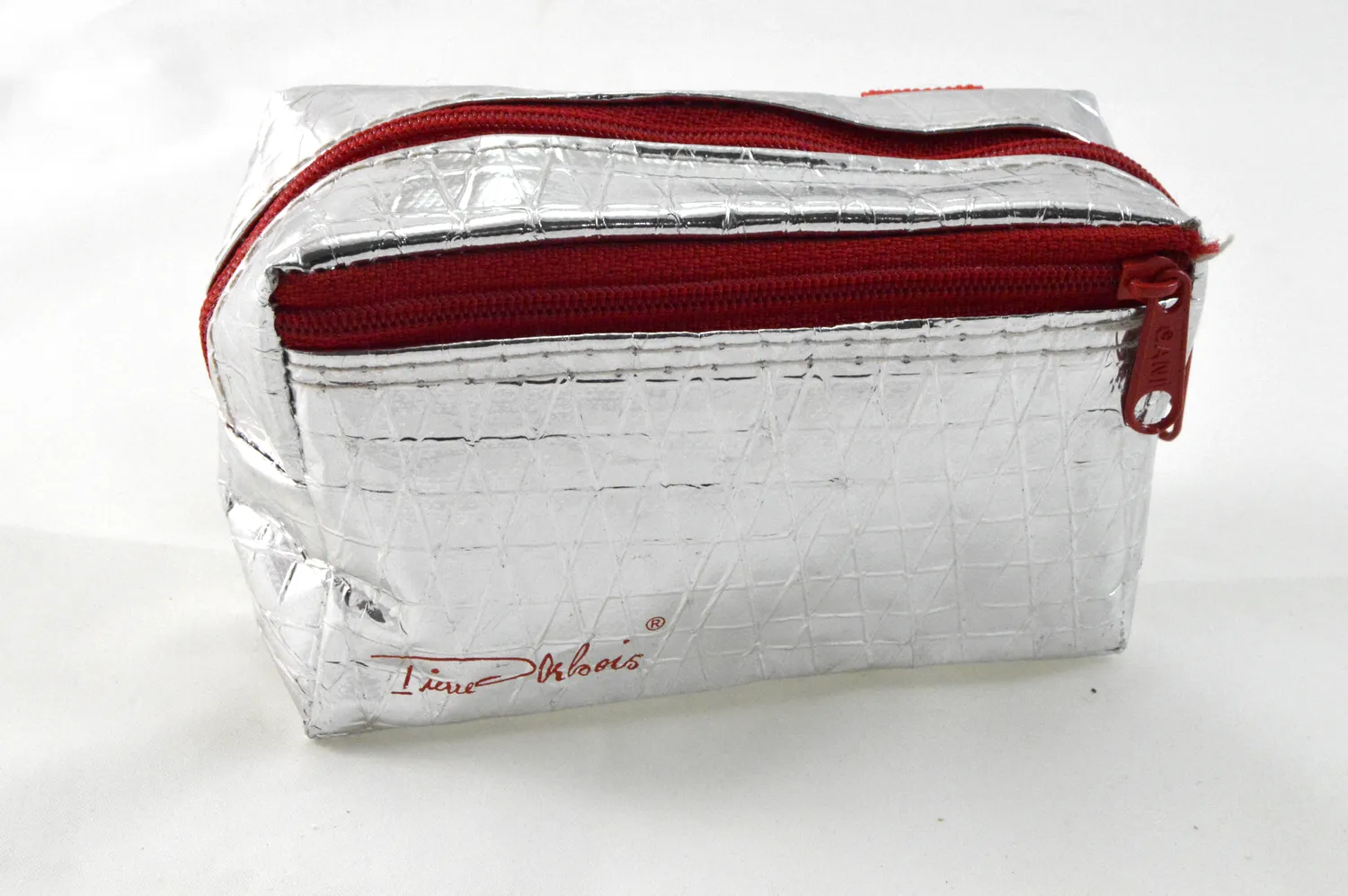 Dr. Dittmar midjeväska vattentät nylon röd/silver