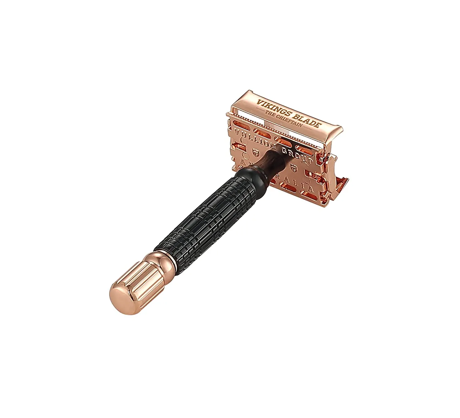 VIKINGS BLADE Chieftain Odin säkerhetshyvel roséguld