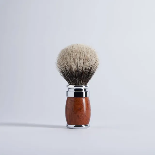Plisson 1808 Bruyère raksborste stl 12 grå
