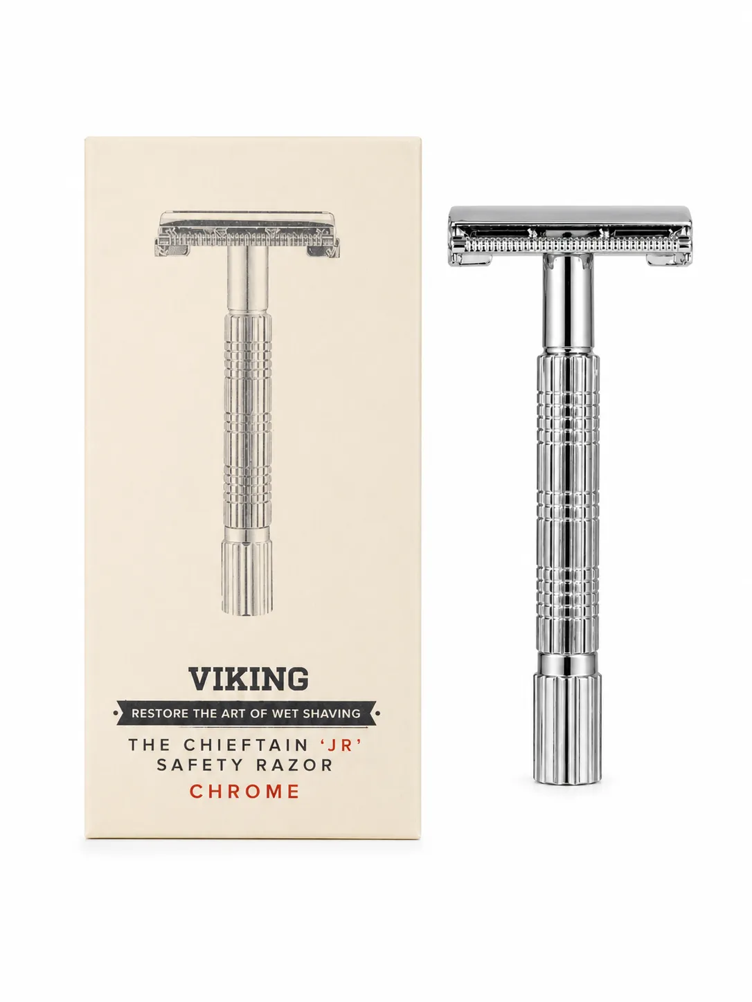 VIKINGS BLADE Chieftain JR säkerhetshyvel slimmad