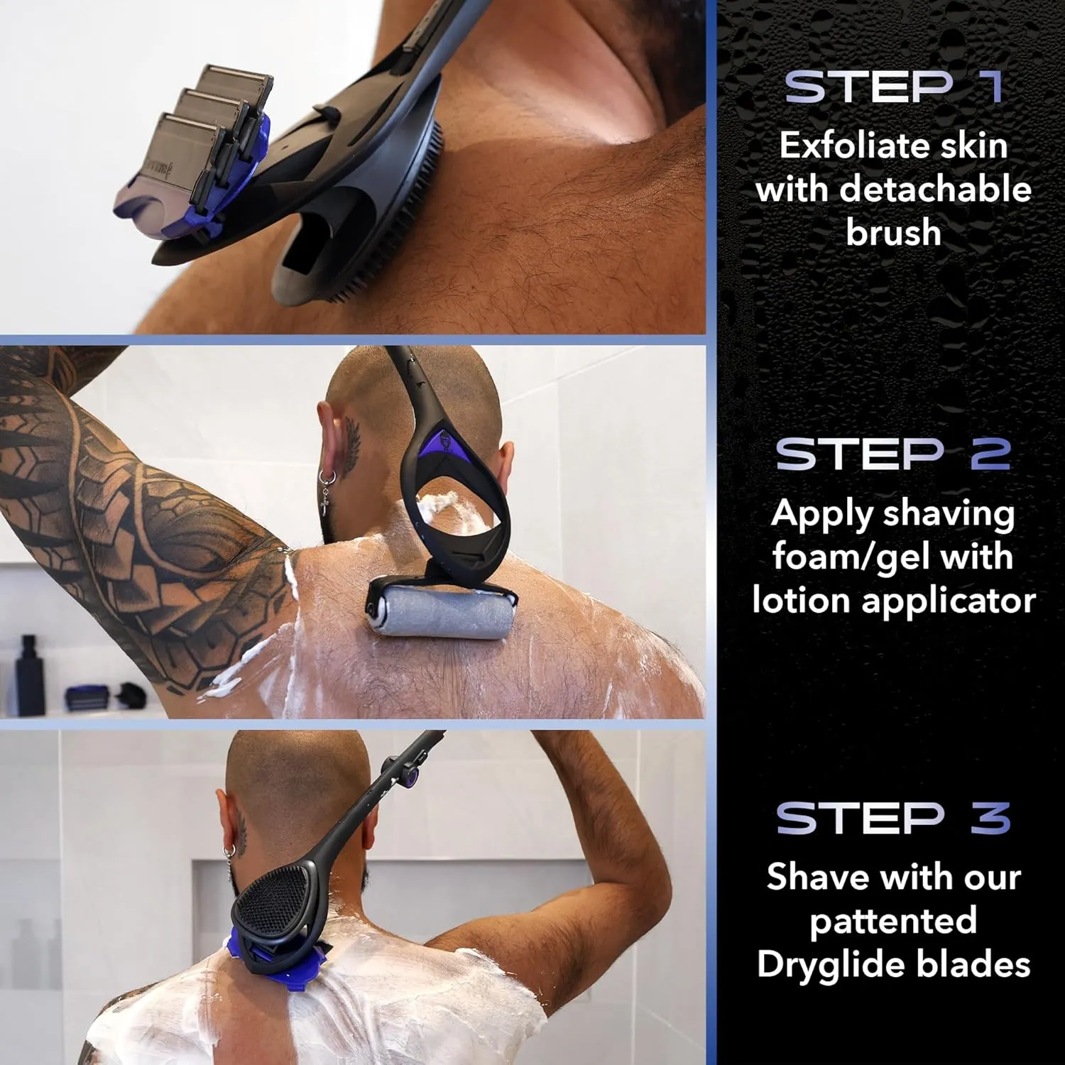 BaKblade 3.0 Stealth ryggrakhyvel total set 23 tum