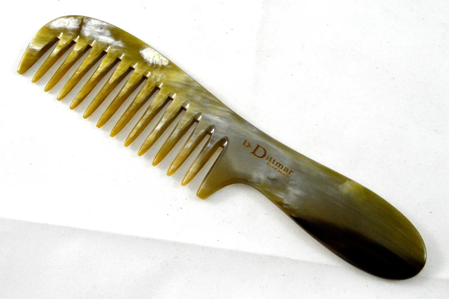 Dr. Dittmar hornkam grov skaftkam 20,5 cm antistatisk