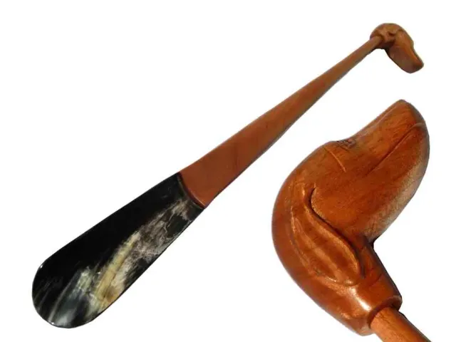 Dr. Dittmar WAU skohorn cederträ horn 85 cm