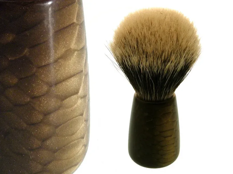 Dr. Dittmar Juma Snakeskin dark rakborste silvertip