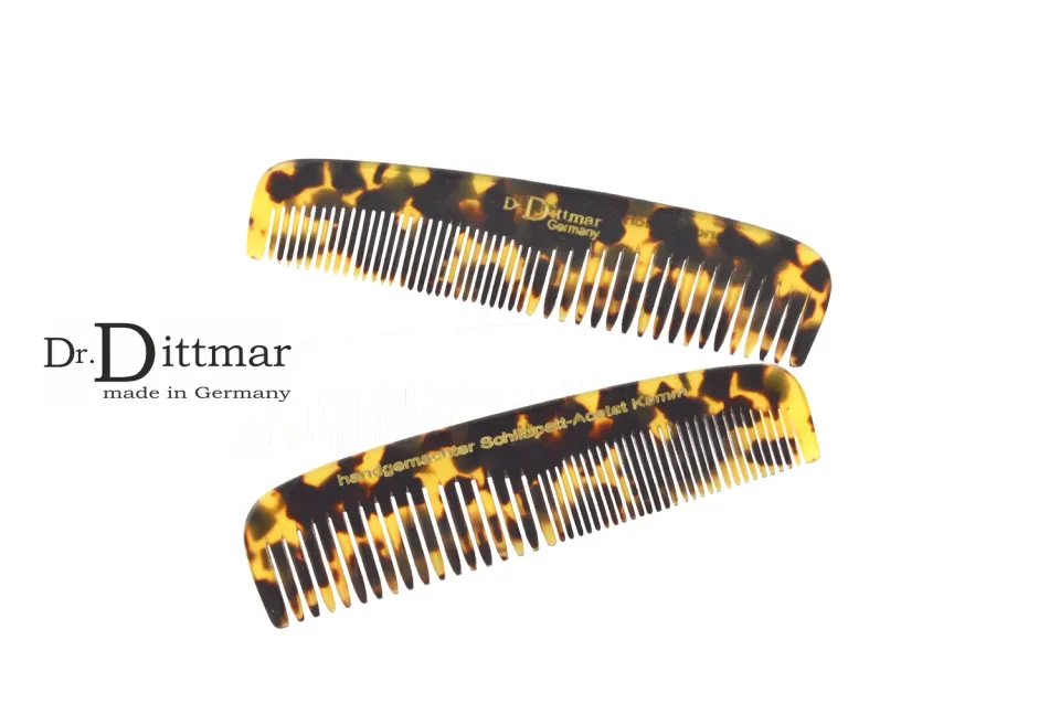 Dr. Dittmar fickkam acetat 12 cm handgjord