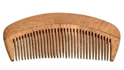 Dr. Dittmar fickkam cederträ 9 cm rundade tänder