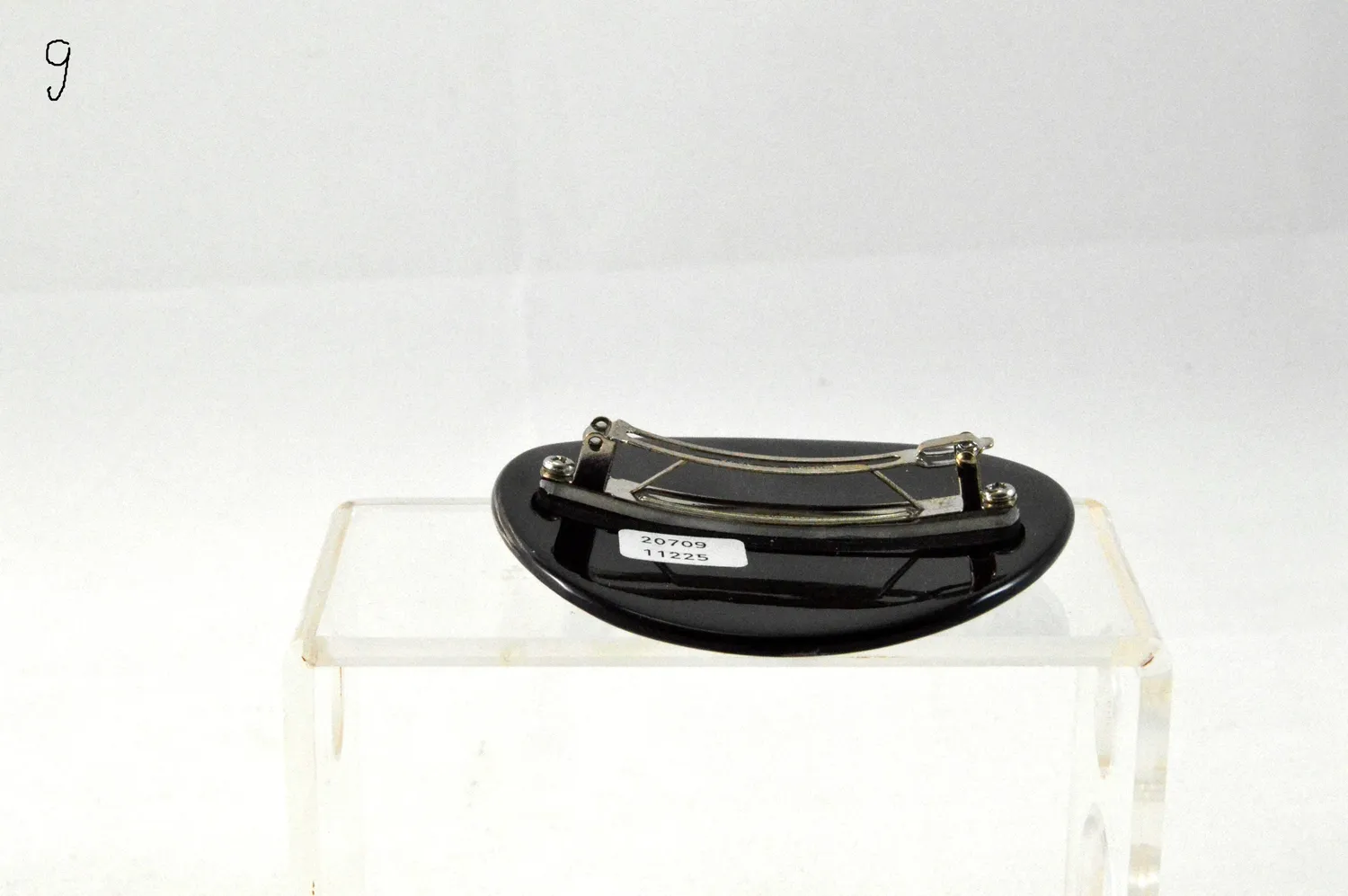 Dr. Dittmar Hårspänne horn unikt exemplar 50-90 mm