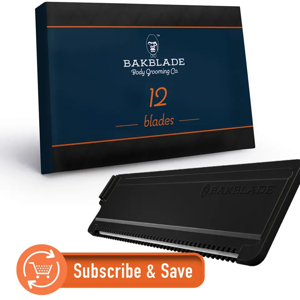 BaKblade DryGlide rakblad 12-pack titan våt torr