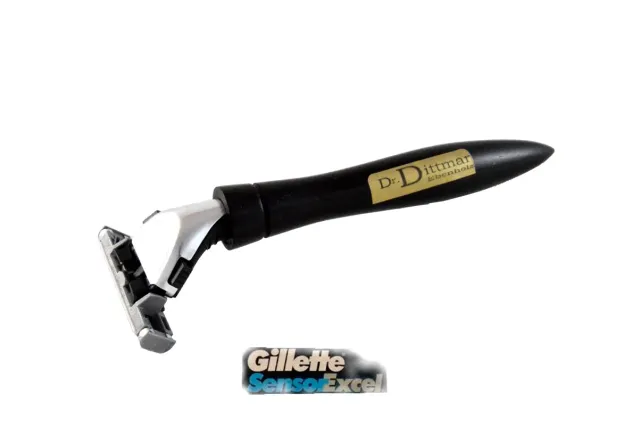 Dr. Dittmar rakhyvel ebenholts Gillette Sensor