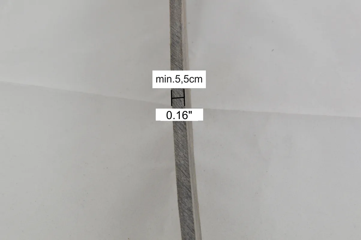 Dr. Dittmar hornplatta buffel XXL 55-60 cm