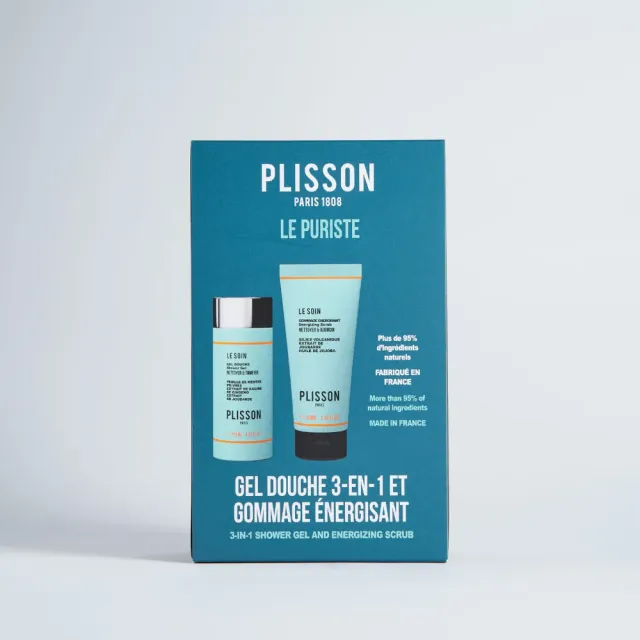 Plisson 1808 Le Puriste hudvårdsset 2-delar exfolierande